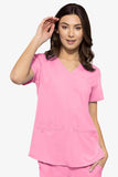 8579 RACERBACK SHIRTTAIL TOP (Size: 2X-5X)