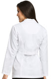 8692 BELTED BACK MID LENGTH LAB COAT